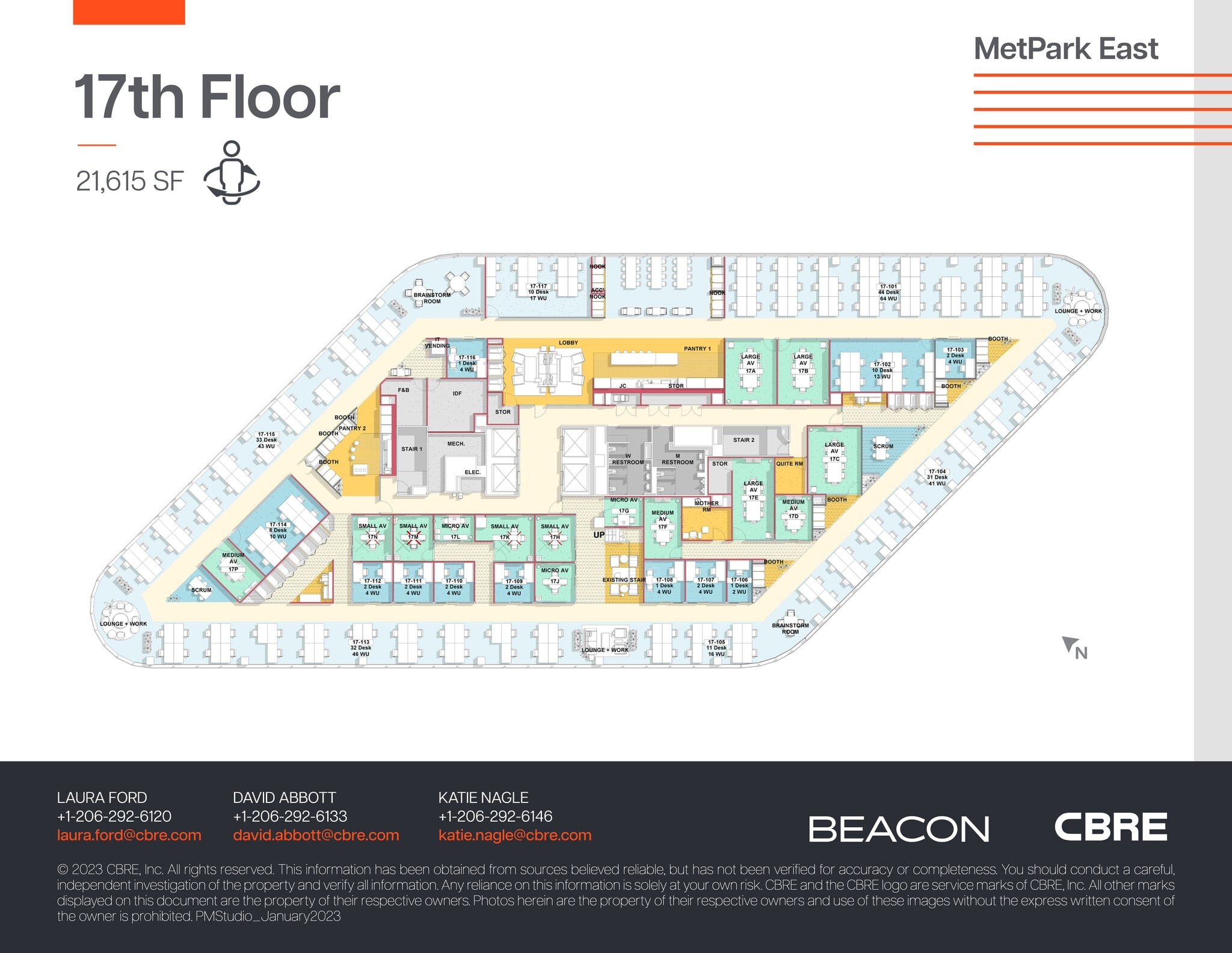 1100 Olive Way, Seattle, WA à louer Plan de site– Image 1 sur 1
