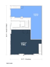 1587 Broadway, Brooklyn, NY à louer Plan d’étage– Image 1 sur 1