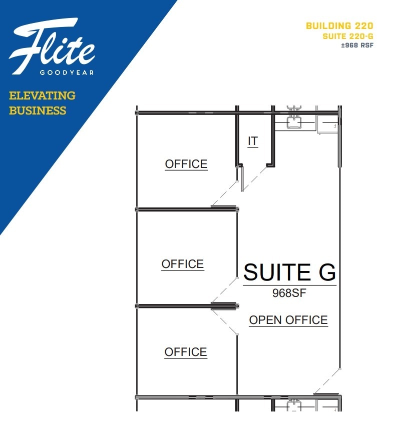 1300 S Litchfield Rd, Goodyear, AZ à louer Plan d’étage– Image 1 sur 1