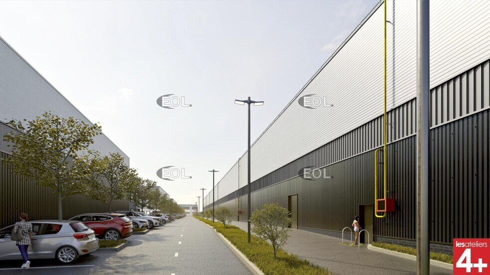 Industriel/Logistique dans Le Bourget à louer - Photo de l’immeuble – Image 3 sur 4