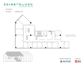 3300 Edinborough Way, Edina, MN à louer Plan d’étage– Image 1 sur 2