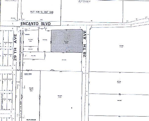 2807-2827 W Encanto Blvd, Phoenix, AZ à louer - Plan cadastral – Image 2 sur 2