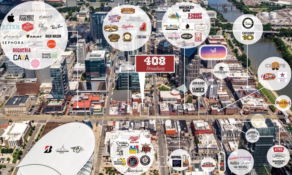 408 Broadway, Nashville, TN à vendre - Photo de l’immeuble – Image 2 sur 4