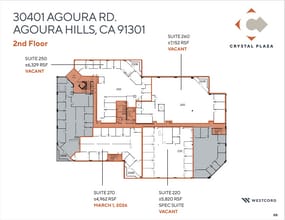 30401 Agoura Rd, Agoura Hills, CA à louer Plan d’étage– Image 1 sur 1