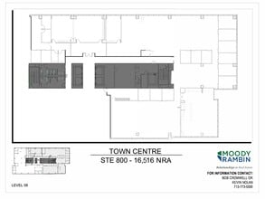 750 Town & Country Blvd, Houston, TX à louer Plan d’étage– Image 1 sur 1