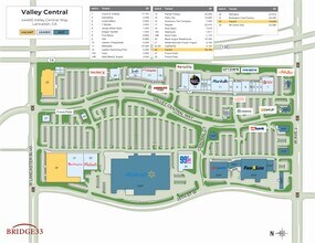 44405-44599 Valley Central Way, Lancaster, CA à louer Plan de site– Image 1 sur 1