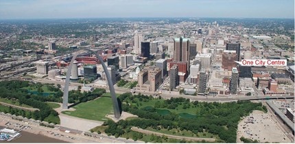 600 Washington Ave, Saint Louis, MO - VUE AÉRIENNE  vue de carte - Image1