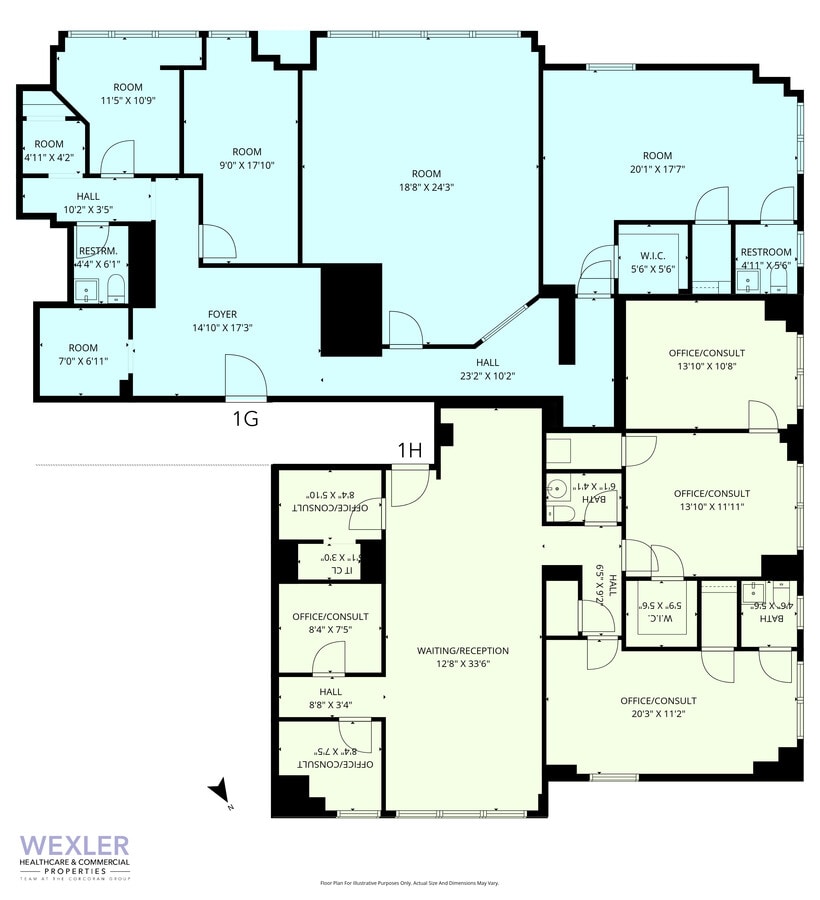 140 West End Ave, New York, NY 10023 - Lot 1G - - Plan d’étage - Image 1 of 8
