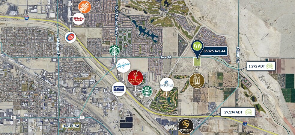 85325 Avenue 44, Indio, CA à vendre - Aérien – Image 2 sur 5