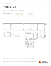 3550 N Central Ave, Phoenix, AZ à louer Plan d’étage– Image 1 sur 1
