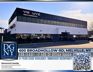 Plus de détails pour 600 Broadhollow Rd, Melville, NY - Bureau à louer