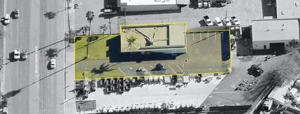 9152 Rosecrans Ave, Bellflower, CA - Vue aérienne  vue de carte