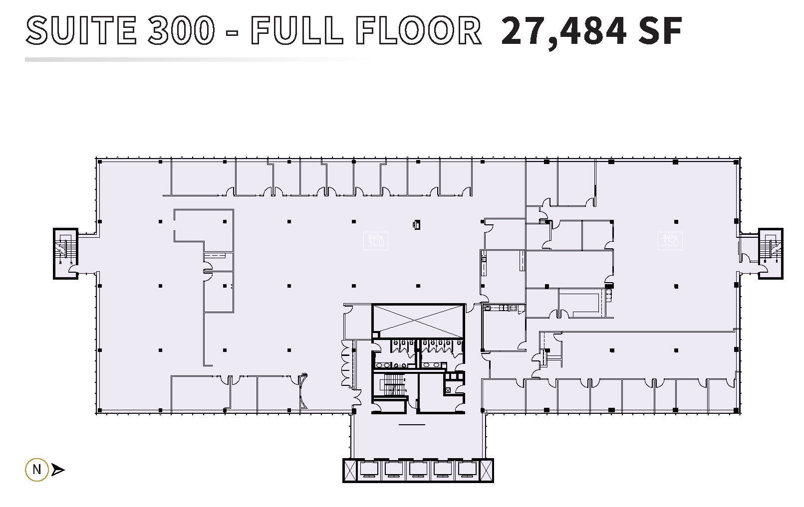 8550 W Bryn Mawr Ave, Chicago, IL à louer Plan d’étage– Image 1 sur 1