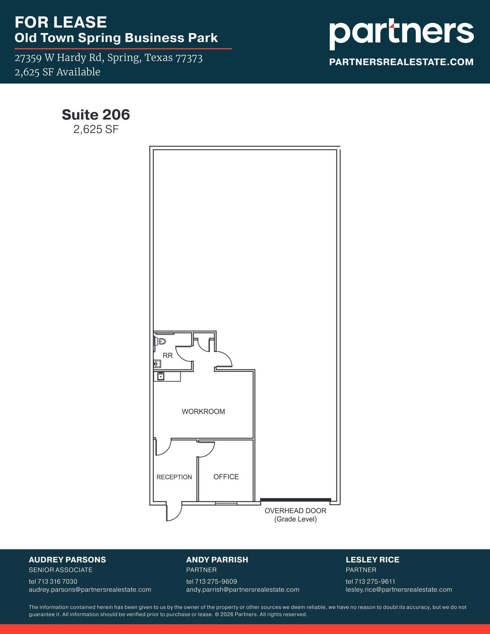 27347 W Hardy Rd, Spring, TX à louer Plan de site– Image 1 sur 1