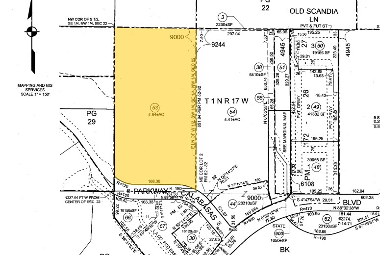 5022-5038 Parkway Calabasas, Calabasas, CA à louer - Plan cadastral – Image 3 sur 11