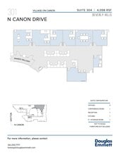 301-333 N Canon Dr, Beverly Hills, CA à louer Plan d’étage– Image 1 sur 1