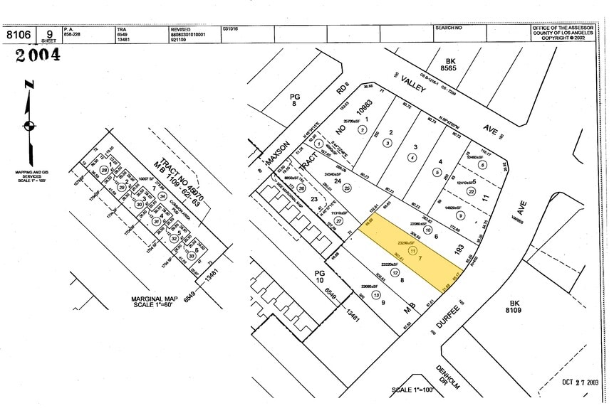 3015 N Durfee Ave, El Monte, CA à louer - Plan cadastral – Image 2 sur 10