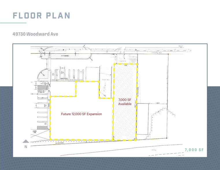 49700-49730 Woodward ave, Pontiac, MI à louer - Photo de l’immeuble – Image 3 sur 3