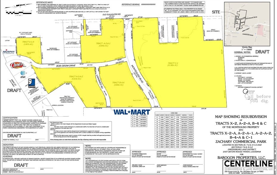 5555 Main St, Zachary, LA à vendre - Plan cadastral – Image 2 sur 4