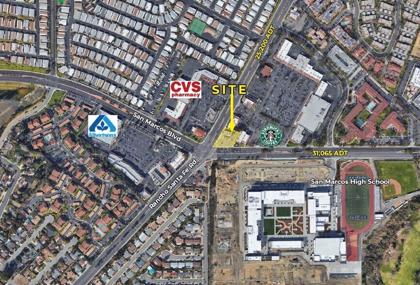 1650 W San Marcos Blvd, San Marcos, CA à louer - Photo de l’immeuble – Image 1 sur 1