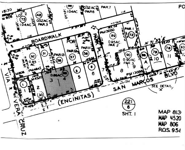 960 W San Marcos Blvd, San Marcos, CA à louer - Plan cadastral – Image 2 sur 10