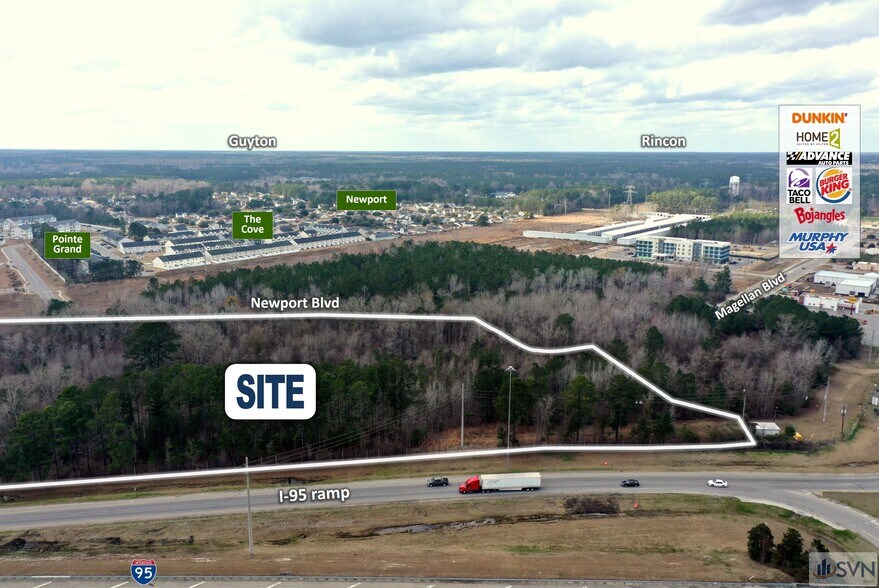 678 Newport Blvd, Port Wentworth, GA à vendre - Aérien – Image 3 sur 9