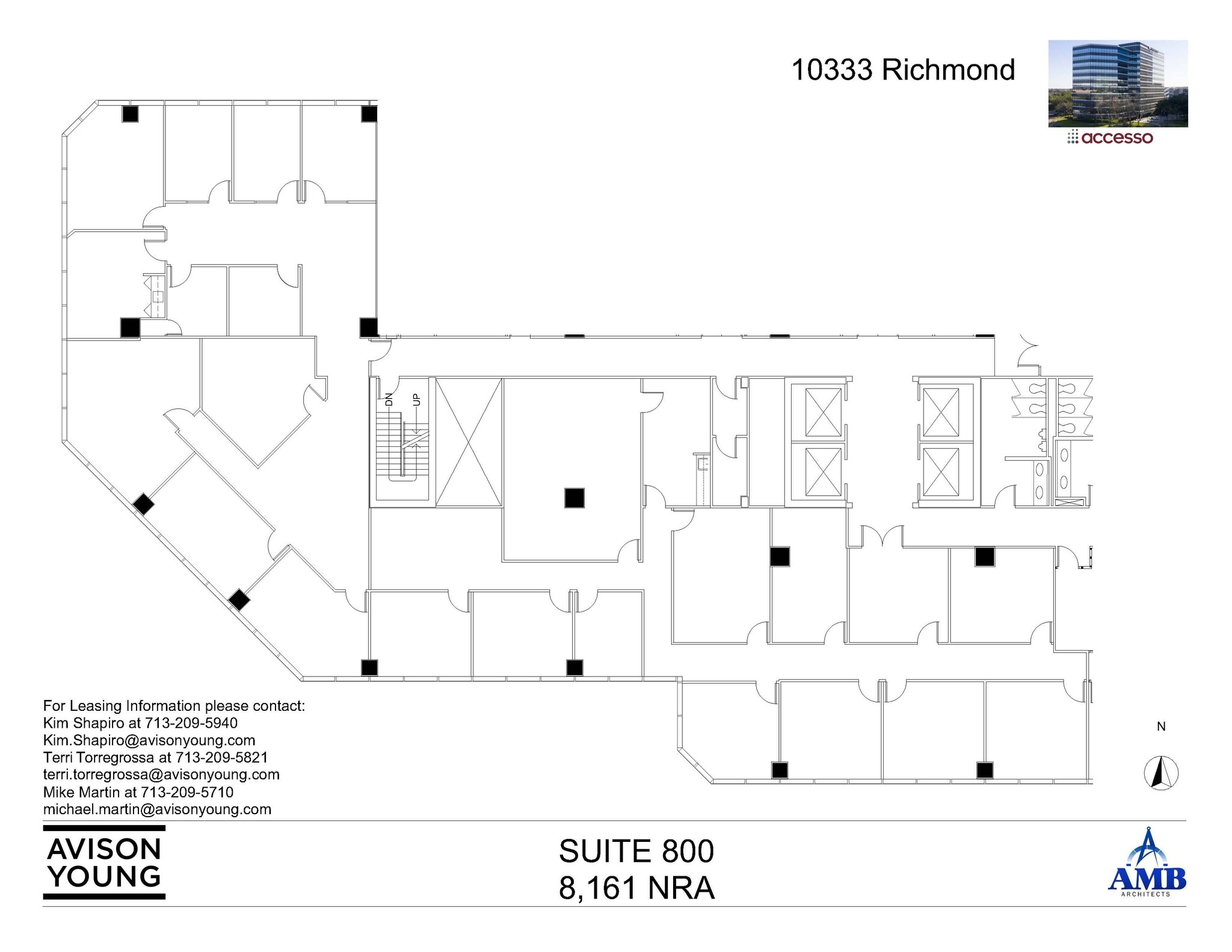 10333 Richmond Ave, Houston, TX à louer Plan d’étage– Image 1 sur 2