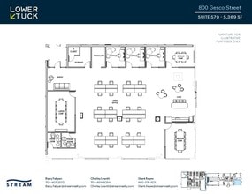 800 Gesco St, Charlotte, NC à louer Plan d’étage– Image 1 sur 1