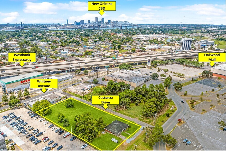 Costanza Drive, Gretna, LA à vendre - Aérien – Image 2 sur 7
