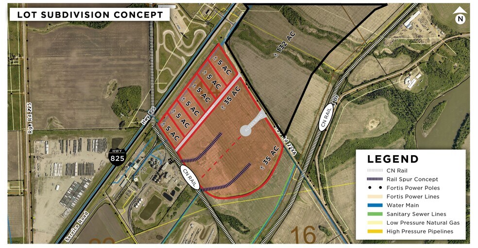 Highway 825, Sturgeon County, AB à vendre - Photo de l’immeuble – Image 3 sur 3