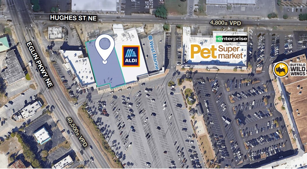 99 Eglin Pky NE, Fort Walton Beach, FL à louer Photo de l’immeuble– Image 1 sur 5