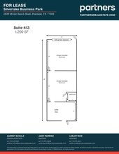 2825 Miller Ranch Rd, Pearland, TX à louer Plan de site– Image 1 sur 1