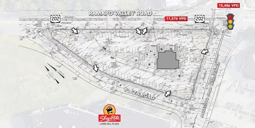 140-150 Ramapo Valley Rd, Oakland, NJ à louer - Plan de site – Image 2 sur 3