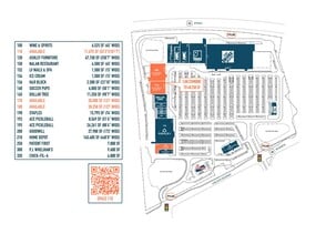 845-967 E Lancaster Ave, Downingtown, PA à louer Plan de site– Image 1 sur 1