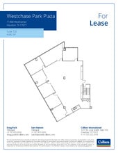 11490 Westheimer Rd, Houston, TX à louer Plan d’étage– Image 1 sur 1