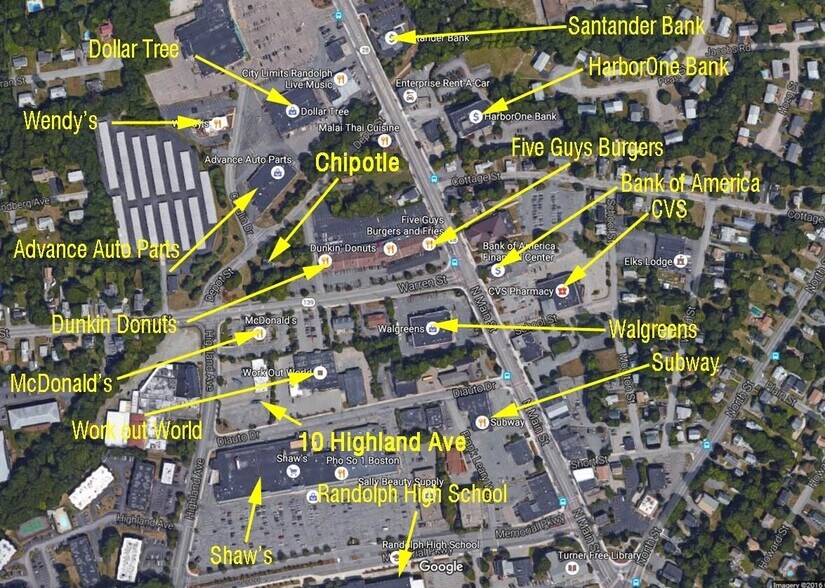 10 Highland Ave, Randolph, MA à louer - Photo de l’immeuble – Image 2 sur 2