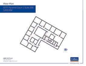 9777 Pyramid Ct, Englewood, CO à louer Plan d’étage– Image 1 sur 1