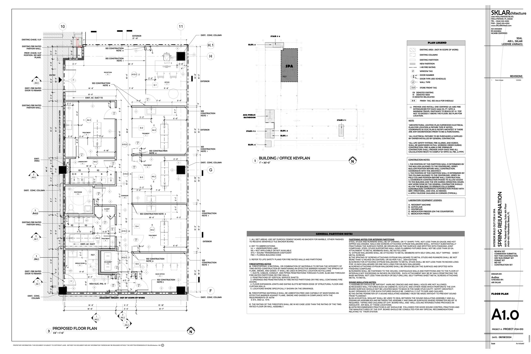 601 N Federal Hwy, Hallandale Beach, FL à louer Plan de site– Image 1 sur 1