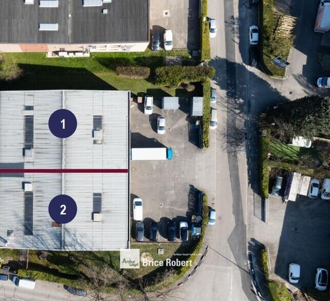 1 Rue Jacques Monod, Vaulx-en-Velin à louer - Aérien – Image 2 sur 4