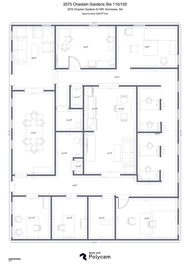 3375 Chastain Gardens Dr, Kennesaw, GA 30144 - Lot 110 - - Plan d’étage - Image 1 of 12