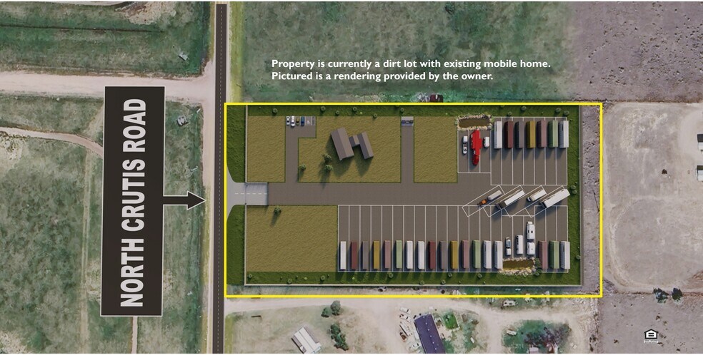 1185 N Curtis Rd, Colorado Springs, CO à vendre - Plan de site – Image 2 sur 2