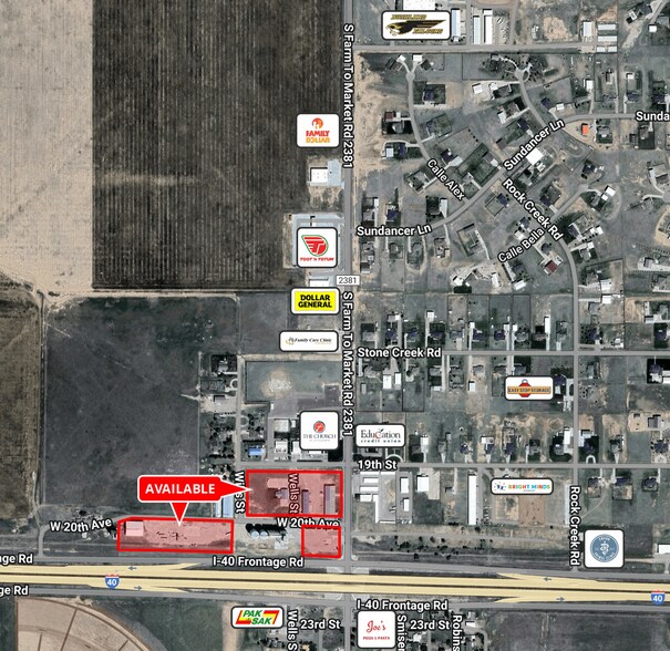 NWC I-40 & FM 2381/Simmons Rd, Bushland, TX à vendre - Photo de l’immeuble – Image 2 sur 2