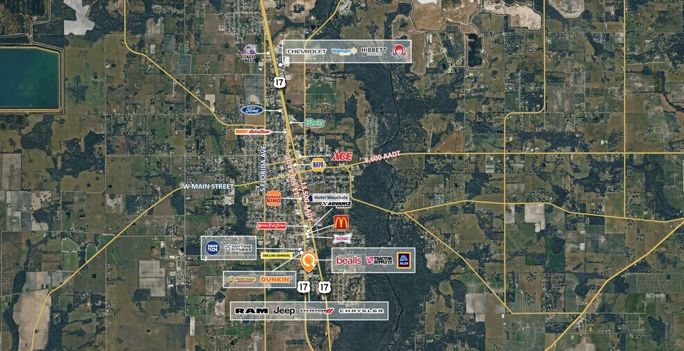 1101-1133 US Highway 17 S, Wauchula, FL à louer - Photo de l’immeuble – Image 3 sur 15