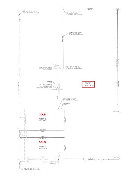 SE/c of 29th & Harrah Rd, Harrah, OK à vendre - Plan de site – Image 3 sur 3