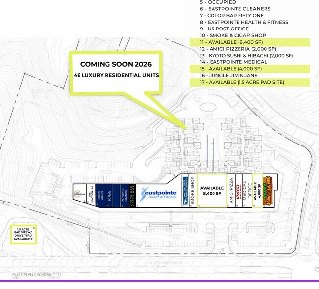 220 Highway 36, Atlantic Highlands, NJ à louer - Plan de site – Image 2 sur 2