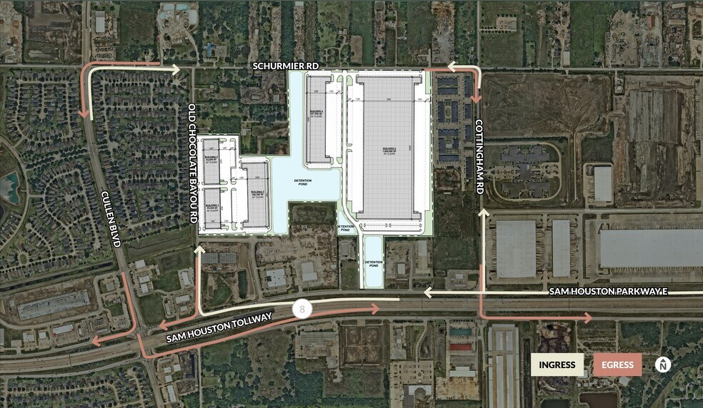 S Sam Houston Parkway East, Houston, TX à louer - Plan de site – Image 2 sur 3