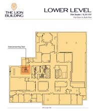 1233 20th St NW, Washington, DC à louer Plan d’étage– Image 1 sur 1