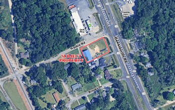 7303 Hawkinsville Rd, Macon-Bibb, GA - Vue aérienne  vue de carte - Image1