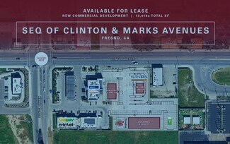 Plus de détails pour 2741, 2755-2827 W Clinton Ave, Fresno, CA - Local commercial à louer