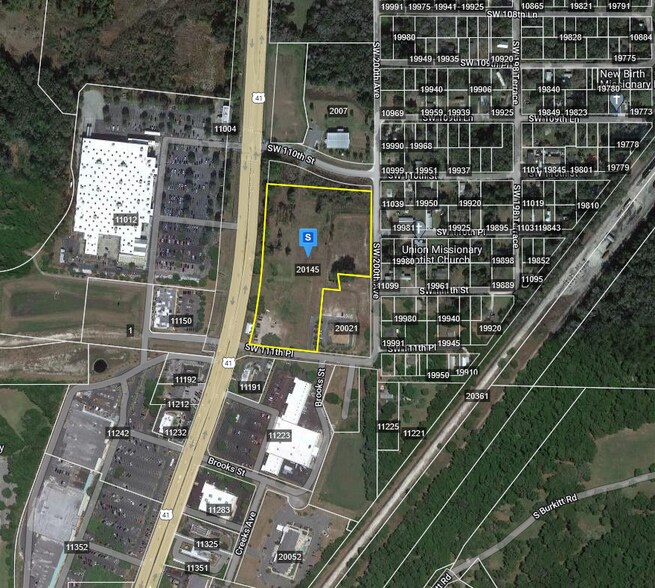 20145 SW 111th Pl, Dunnellon, FL à vendre - Plan cadastral – Image 1 sur 1